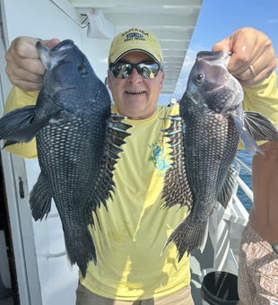 Black SeaBass Fishing Fun in Point Pleasant